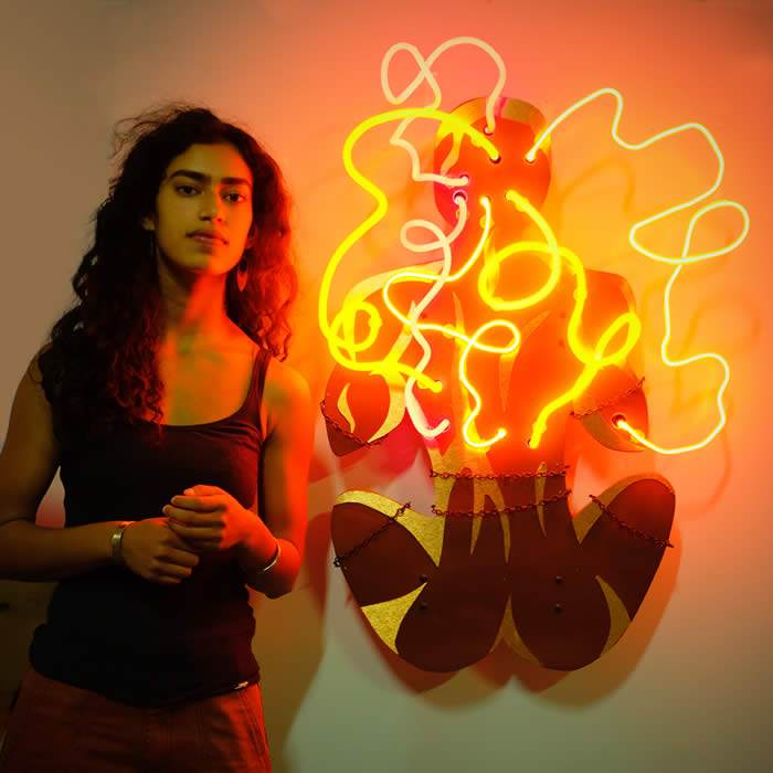 Rhea Kapur Summer 2023 Neon Workshop